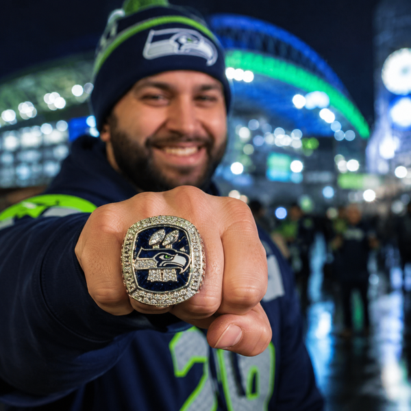 Seattle Seahawks Super Bowl LX Championship Replica Ring