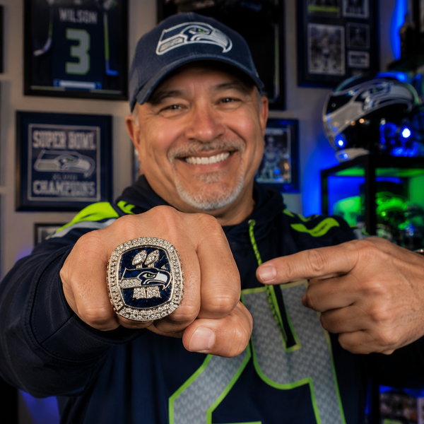 Seattle Seahawks Super Bowl LX Championship Replica Ring