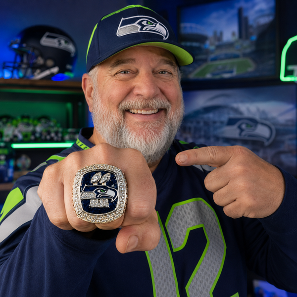 Seattle Seahawks Super Bowl LX Championship Replica Ring