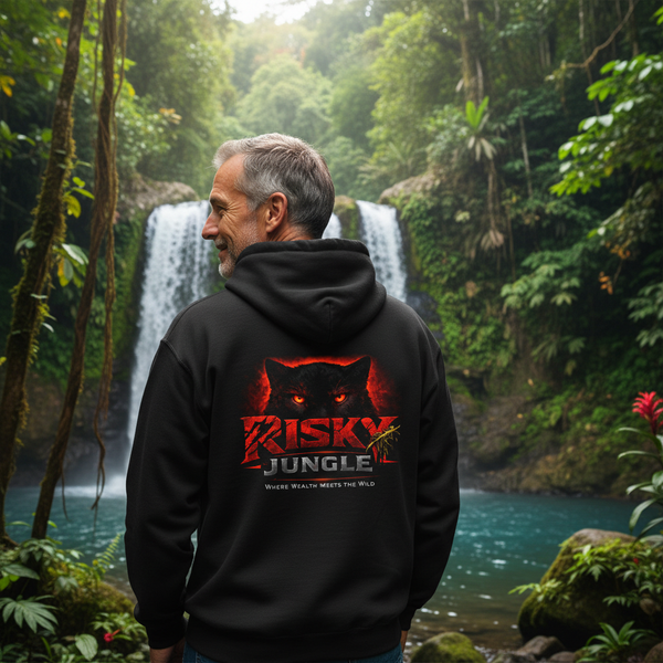 RISKY Jungle™ Premium Hoodie — Escape the System