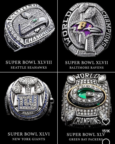 The Complete Super Bowl Replica Ring Collection — All 60 Championships in One Legendary Set