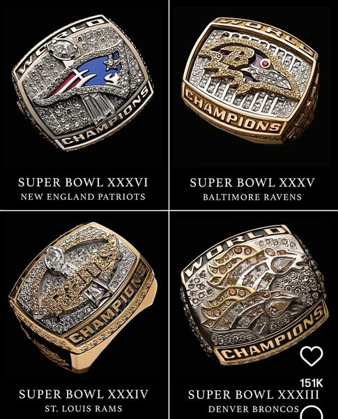 The Complete Super Bowl Replica Ring Collection — All 60 Championships in One Legendary Set