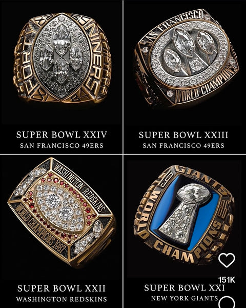 The Complete Super Bowl Replica Ring Collection — All 60 Championships in One Legendary Set