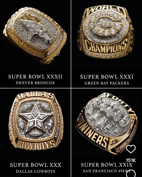 The Complete Super Bowl Replica Ring Collection — All 60 Championships in One Legendary Set