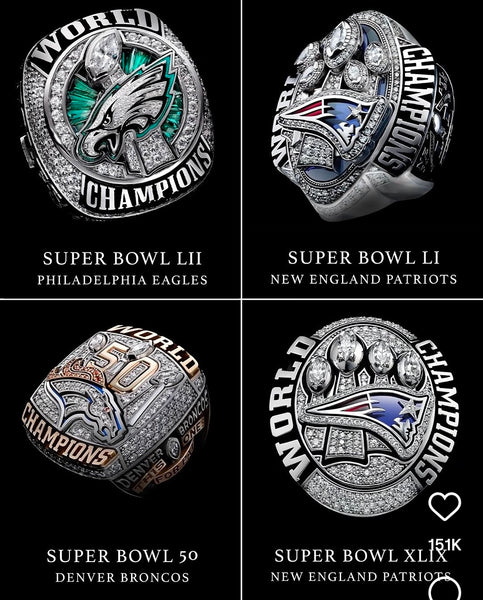 The Complete Super Bowl Replica Ring Collection — All 60 Championships in One Legendary Set