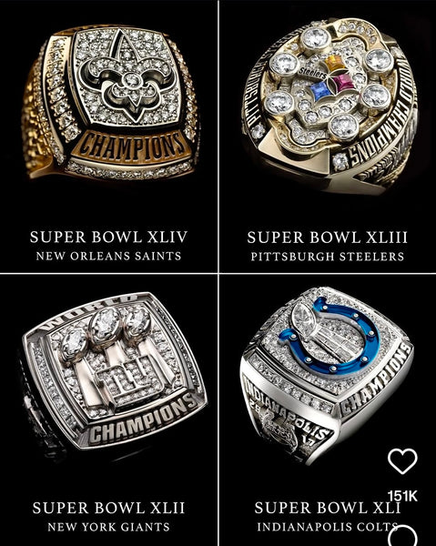 The Complete Super Bowl Replica Ring Collection — All 60 Championships in One Legendary Set