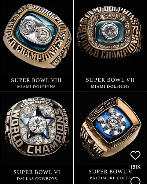 The Complete Super Bowl Replica Ring Collection — All 60 Championships in One Legendary Set