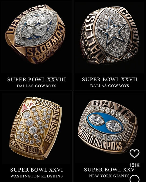 The Complete Super Bowl Replica Ring Collection — All 60 Championships in One Legendary Set