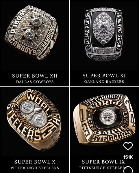 The Complete Super Bowl Replica Ring Collection — All 60 Championships in One Legendary Set