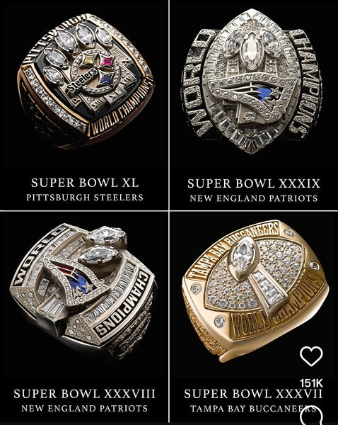 The Complete Super Bowl Replica Ring Collection — All 60 Championships in One Legendary Set