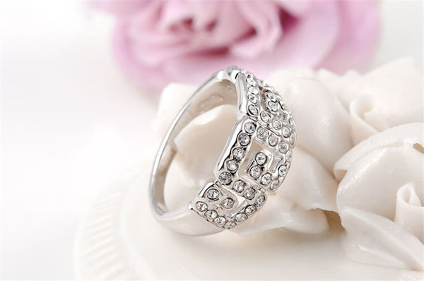 Women's Crystal Zirconium Ring