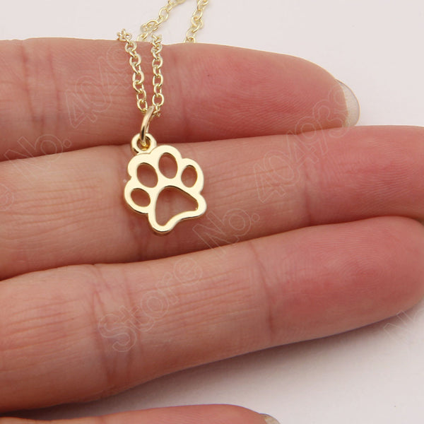 Dog Lovers - Paw Print Necklace