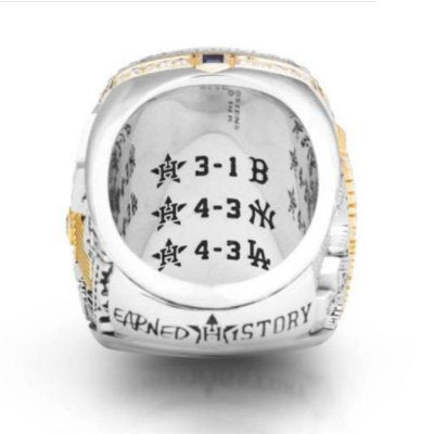 For the First Time EVER - 2017 Houston Astros World Series Ring