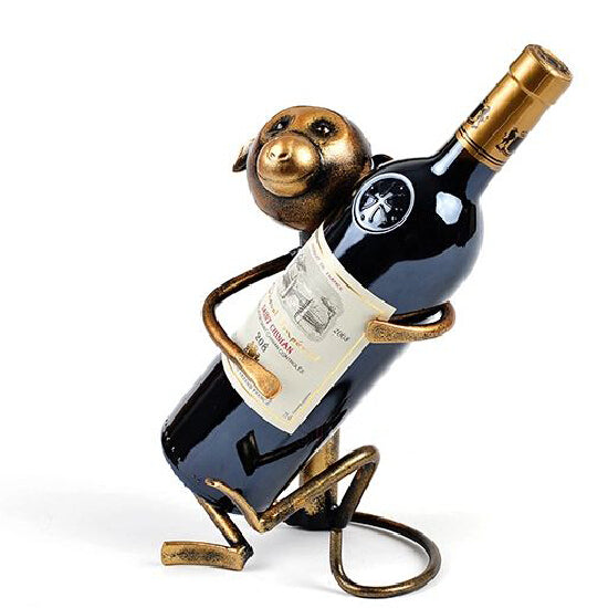 Don't spill your wine, monkeying around!