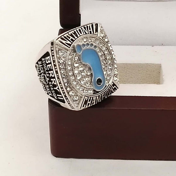 The 2017 North Carolina Tar Heels NCAA Championship Ring